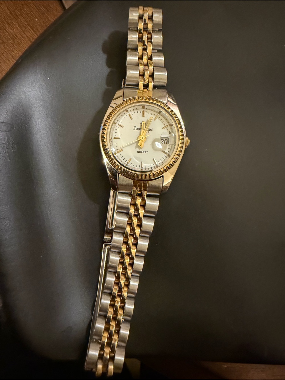 Premier Designs Two-Tone Gold and Silver Women's Quartz Watch